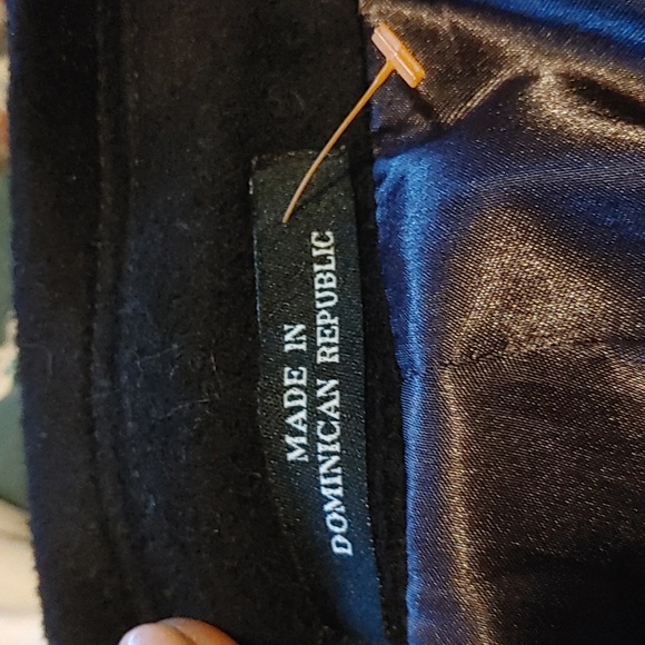 London Fog Signature Wool Jacket Sz.42R Black NWT - Picture 9 of 11